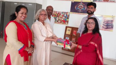 गर्ल्स कॉलेज में भारतीय ज्ञान परंपरा प्रकोष्ठ के पुस्तकालय का शुभारम्भ 8 IMG 20240716 211228