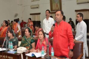 Budget meeting of Municipal Corporation House.दोनों दिन नगर निगम सदन की बजट बैठक घिरी रही विवाद- हंगामे के बीच 2 Untitled 3 copy 2