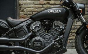 Indian Scout Bobber Sixty motorcycle with awesome looks
