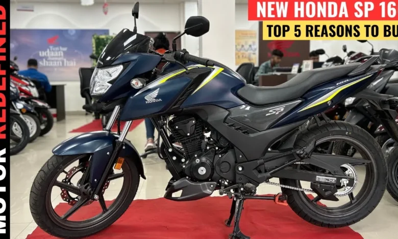 Honda SP 160 comes with a powerful engine along with new design and style