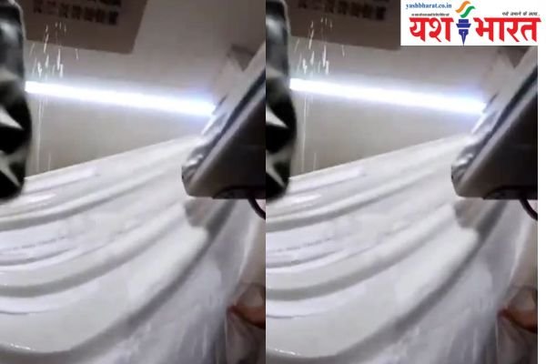 जब एसी कोच की छत से टपकने लगा पानी .यात्री हुए परेशान.... देखें वीडियो…: गोंडवाना एक्सप्रेस का मामला. निजामुद्दीन पहुंचने पर बदल गया कोच 1 Add a heading 3