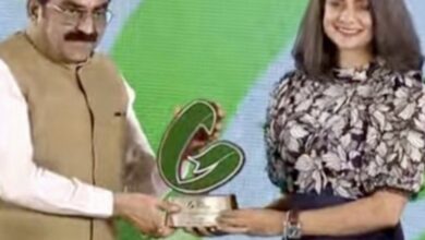 लोक निर्माण मंत्री राकेश सिंह उत्कृष्ट पर्यावरणीय प्रतिबद्धता के लिए नई दिल्ली में किया गया सम्मानित 9 IMG 20240925 211121