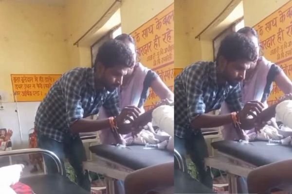 सरकारी अस्पताल के सूरत ए हाल .... सफाई कर्मी के भरोसे इंजेक्शन लगाने की व्यवस्था, वीडियो वायरल.... 1 एयर इंडिया का विमान हादसे का शिकार होते होते बचा 2024 09 04T132133.202