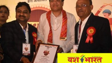 स्वतंत्र मत परिवार ने गरबा महोत्सव में किया यशभारत परिवार का सम्मान, यादगार बना आयोजन 11 IMG 20241014 152409