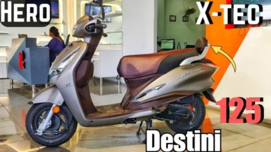 Hero Destiny 125 XTEC has been launched with a mileage of 50 Kmpl