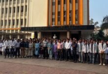 जबलपुर मेडिकल अस्पताल में जूनियर डॉक्टरों की 24 घंटे की भूख हड़ताल 10 इजरायल की बमबारी से 16