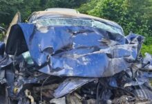 हाईवे पर भीषण सड़क हादसा,डंपर में घुसी कार, 4 की मौत 11 गांव में न चूल्हे जले न आंसू रुके 51