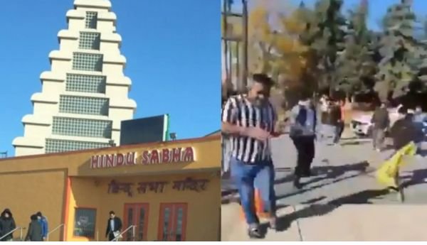 कनाडा के ब्रैम्पटन हिंदू मंदिर में खालिस्तानी हमला: श्रद्धालुओं पर बरसाई लाठियां, कई घायल, पीएम ट्रूडो ने जताई नाराजगी 1 इजरायल की बमबारी से65