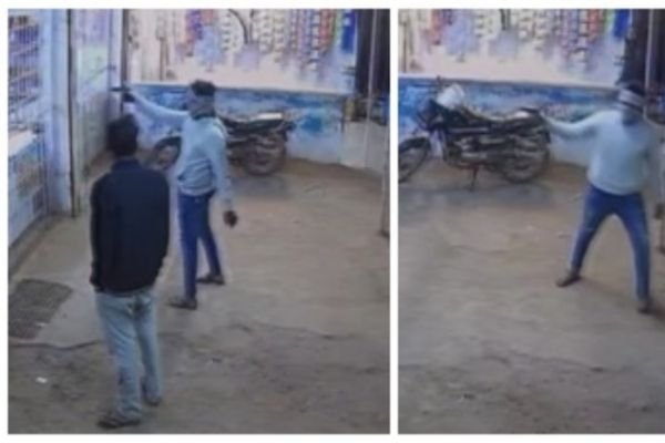 नकाबपोश बदमाशों ने शराब दुकान में की फायरिंग, पुराने विवाद के चलते वारदात को दिया अंजाम, घटना CCTV में कैद 1 Add a heading 12 1