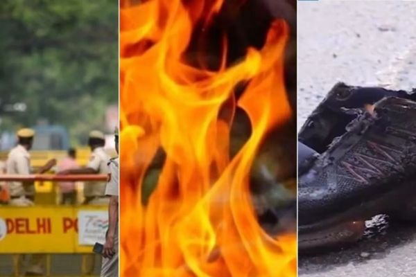 संसद के पास आत्महत्या की कोशिश, एक शख्स ने खुद को लगाई आग; हालत गंभीर 1 Add a heading 81 1