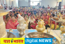 बंगला जैन मंदिर में दो दिवसीय महामस्तिकाभिषेक महोत्सव का समापन, धार्मिक कार्यक्रमों में रही समाज की भागीदारी 10 IMG 20241201 164514