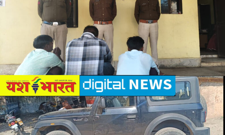 अशांति फैलाने वाले युवक गिरफ्तार, शराब के नशे में कर रहे थे हंगामा, घटना में प्रयुक्त थार गाड़ी जप्त 1 IMG 20241205 172519