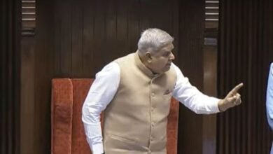 राज्यसभा में धनखड़ ने खड़े होकर विपक्ष को डांटा 9 इजरायल की बमबारी से 2024 12 05T005159.791