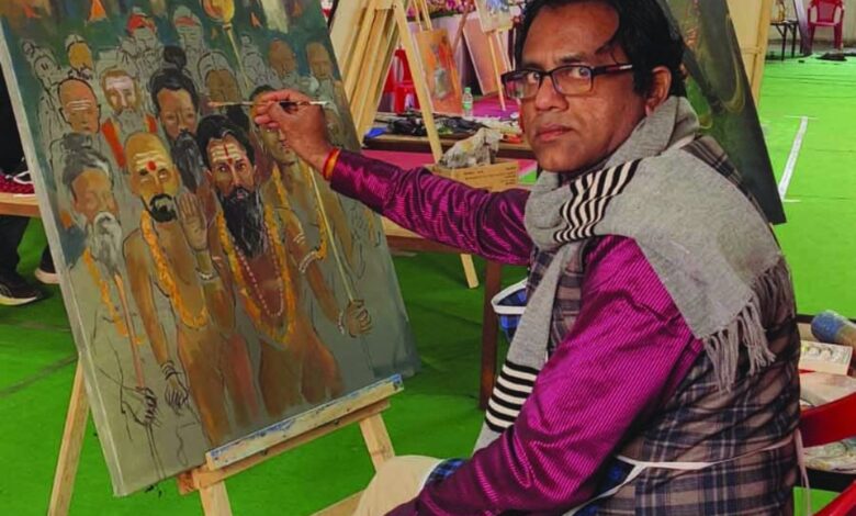 डॉ. महोबे ने राष्ट्रीय कार्यशाला चित्रकूट में बनाई महाकुम्भ :एक आध्यात्मिक यात्रा विषय पर कलकृतियाँ 1 Screenshot 2025 01 05 19 29 39 780 com.whatsapp