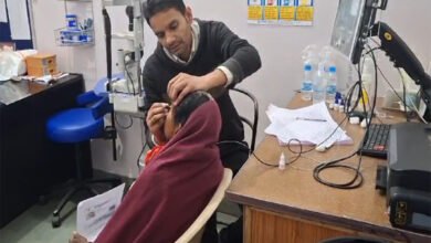 लोक निर्माण मंत्री राकेश सिंह ने सिंधु नेत्र सेवा शिविर का किया दौरा, 10 eye sivir