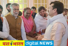 केंद्रीय मंत्री प्रहलाद पटेल ने गजरथ महोत्सव में शामिल होकर मुनि श्री से लिया आशीर्वाद 11 IMG 20250213 164418