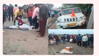 MP में भीषण हादसा: तेज रफ्तार डंपर ने बाइक और पिकअप को मारी टक्कर, 5 लोगों की दर्दनाक मौत, 15 से ज्यादा घायल 8 Screenshot 2025 0218 100027