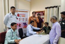 विश्व उच्च रक्तचाप दिवस : मेडिसिन विभाग ने विशेष जागरूकता एवं स्वास्थ्य जांच शिविर का किया आयोजन 16 IMG 20250518 170014