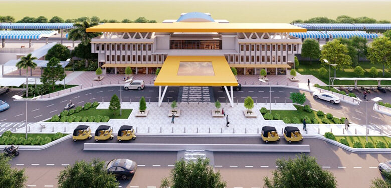 shajapur proposed railway station building 25 06 23