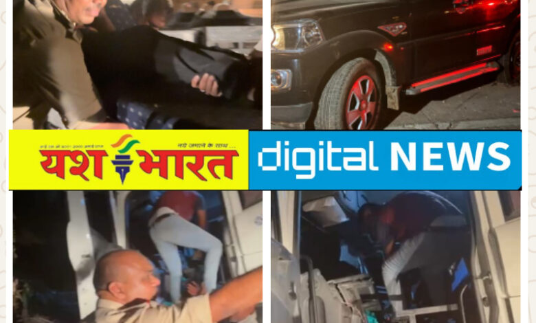 सुरखी मोड पर देर रात बड़ा हादसा, टे्रलर और स्कार्पियों की भिड़ंत में तीन लोगों की मौत, मृतकों में दो महिलाएं, एनकेजे पुलिस ने घायलों को पहुंचाया अस्पताल 1 IMG 20250610 111613