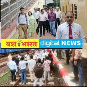 कटनी पहुंचे रेल संरक्षा आयुक्त, झलवारा मझगवां ग्रेड सेपरेटर का किया निरीक्षण, मालगाड़ियों के जल्द परिचालन की जताई उम्मीद 1 IMG 20250630 211311