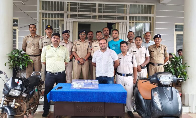 नकबजनी की वारदातों को अंजाम देने वाला पुलिस की गिरफ़्त :पूर्व में भी नकबजनी की प्रकरणों में जा चुका है जेल 1 IMG 20250729 WA0432