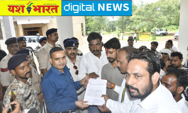 कांग्रेस कार्यकर्ताओं को भेजा जेल, युवा कांग्रेस ने SP को सौंपा ज्ञापन: पुलिस पर लगे दबाव में कार्रवाई के आरोप। 1 IMG 20250723 155406