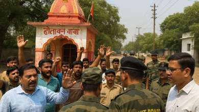 गोराबाजार में मंदिर हटाने पहुंचा कैंट बोर्ड, विरोध के चलते लौटना पड़ा खाली हाथ 8 file 00000000bd3461f8b20d32b34fd81344