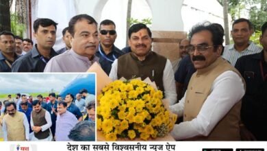 सीएम मोहन यादव, केंद्रीय मंत्री नितिन गडकरी और उप मुख्यमंत्री राजेद्र शुक्ल पहुंचे जबलपुर 9 01 37