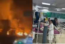 Hoshiarpur Punjab LPG tanker explosion many houses and shops burnt 2 dead more than 50 seriously injured