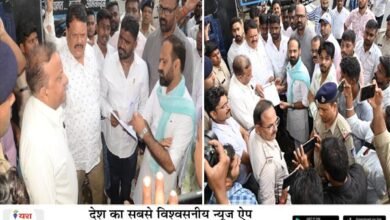 जबलपुर में बिजली कटौती के खिलाफ युवा कांग्रेस का प्रदर्शन 6 02 27