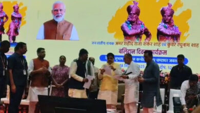 शंकर शाह और रघुनाथ शाह के बलिदान दिवस कार्यक्रम में हुए सीएम शामिल 7 03 22