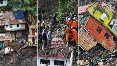 कुल्लू में 2 मकान गिरे, 2 लोग दबे:मंडी लैंडस्लाइड में 6 की मौत 6 09 2