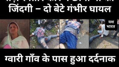 तेज़ रफ्तार कार ने छीनी माँ की जिंदगी – दो बेटे गंभीर घायल, ग्वारी गाँव के पास हुआ दर्दनाक हादसा 8 IMG 20250907 114614