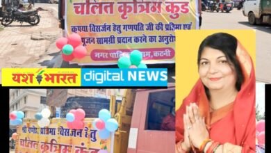 गणेशोत्सव : चलित विसर्जन कुंड सुविधा का नागरिकों को मिला लाभ, महापौर के नवाचार की हो रही प्रशंसा 6 IMG 20250907 152800