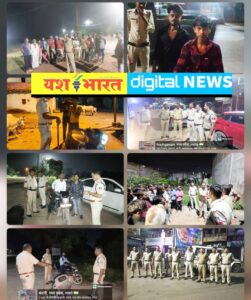 बढ़ते अपराधों को लेकर पुलिस की नाइट गश्त, मुख्य मार्गों, भीड़भाड़ वाले क्षेत्रों, बाजार एवं संवेदनशील स्थानों पर तत्वों को रोककर जांच 2 IMG 20250910 155452