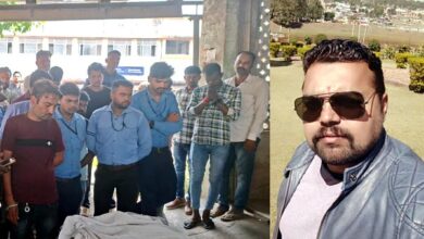 कार की टक्कर से मेडिकल कर्मचारी की दर्दनाक मौत 13 05 15