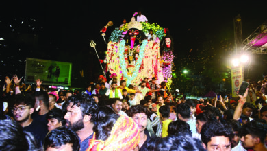 देर रात तक गूंजे जय अम्बे, जयकाली और भगवान श्री राम के जयकारे 7 DSC 0179