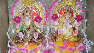 दीपावली के स्वागत में सजीं लक्ष्मी-गणेश की मूर्तियों की दुकानें , 7 WhatsApp Image 2025 10 15 at 12.30.58 PM