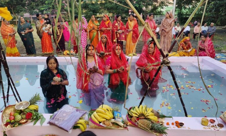 छठ पर महर्षि महेश योगी वार्ड के निवासियों को मिली कुंड की सौगात 1 WhatsApp Image 2025 10 28 at 14.17.51