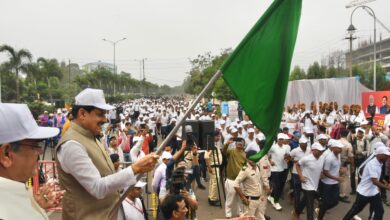 रन फॉर साइबर अवेयरनेस का हुआ शुभारंभ 7 WhatsApp Image 2025 10 29 at 15.24.23