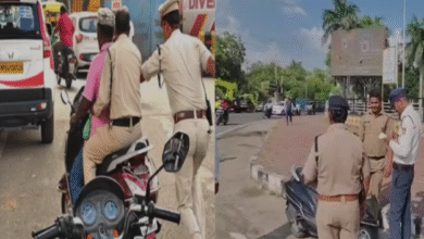 भोपाल पुलिस ने नियमों का उल्लंघन करने वाले 85 पुलिसकर्मियों पर की कार्रवाई 6 dddd