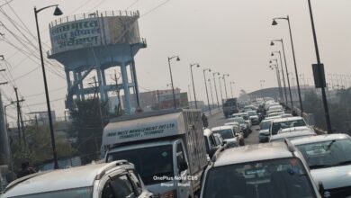 सिग्नल हुआ फेल, बीयू से एमपी नगर तक लगा जाम - ब्रिज पर घंटों फंसे हजारों वाहन 8 WhatsApp Image 2025 11 24 at 12.53.17