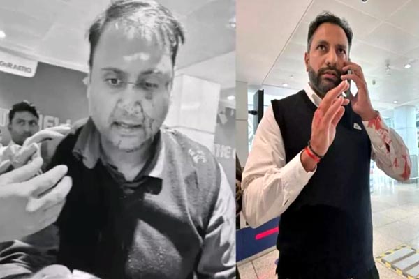 दिल्ली एयरपोर्ट पर पायलट की गुंडागर्दी,पायलट सस्पेंड 1 03 15