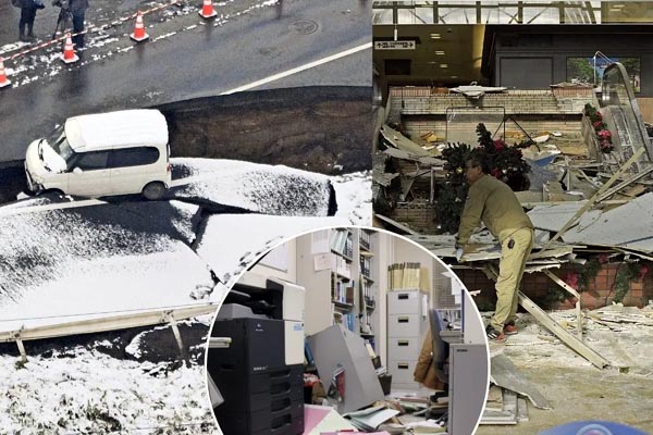 जापान में भयानक भूकंप के झटके, 7.5 तीव्रता, सुनामी ने भी मचाई तबाही 1 03 5