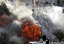 इजरायल ने गाजा में किया हवाई हमला,शिविर कैंपों में 5 फिलिस्तीनियों की मौत 11 04 3