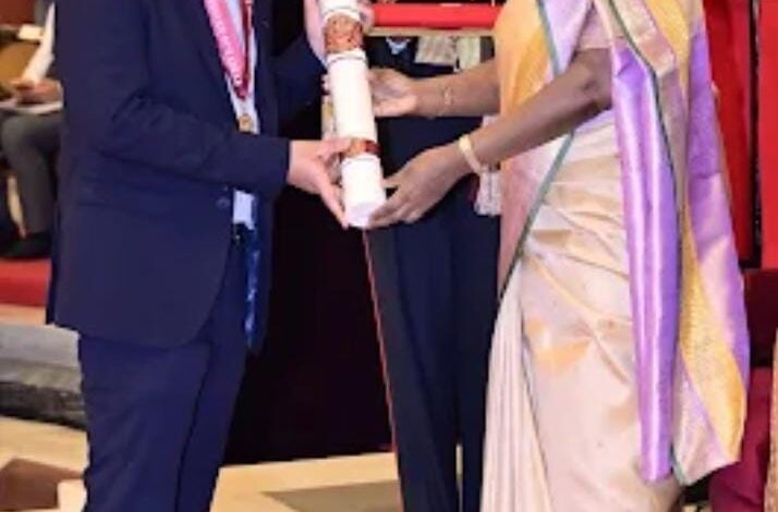 अंकुर गर्ग को राष्ट्रपति सम्मान 1 IMG 20251225 WA0092
