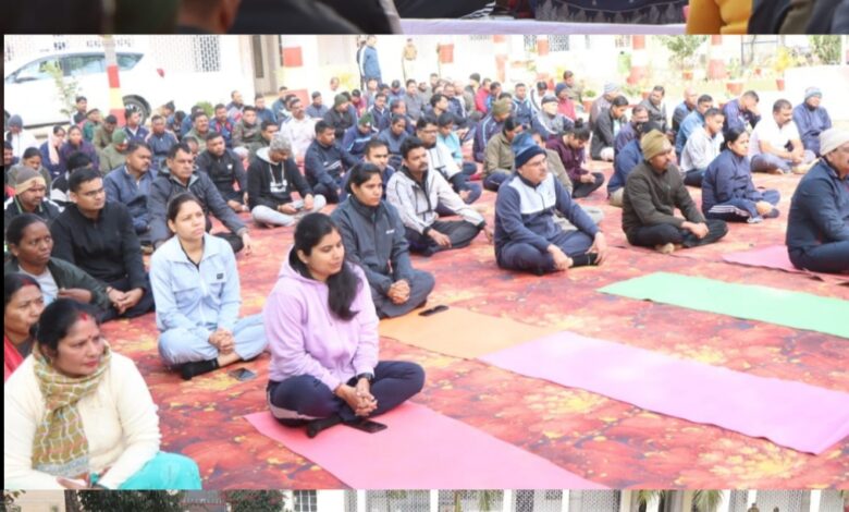 पुलिसकर्मियों के मानसिक स्वास्थ्य को सुदृढ़ रखना आवश्यक : एसपी, पुलिस लाइन में हार्टफुलनेस ध्यान सत्र का आयोजन 1 IMG 20251219 212848