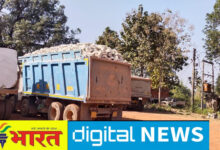 मार्बल टुकड़ी से लदा हाइवा जब्त, चालक के पास नहीं थे दस्तावेज, देर रात स्लीमनाबाद क्षेत्र में खनिज विभाग की कार्रवाई 10 IMG 20251220 174539