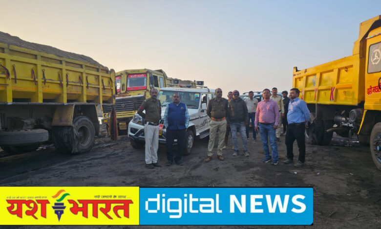 बिना दस्तावेजों के रेत परिवहन में दो वाहन जब्त, खनिज विभाग की टीम ने किया रेत खदानों का निरीक्षण 1 IMG 20251224 215713